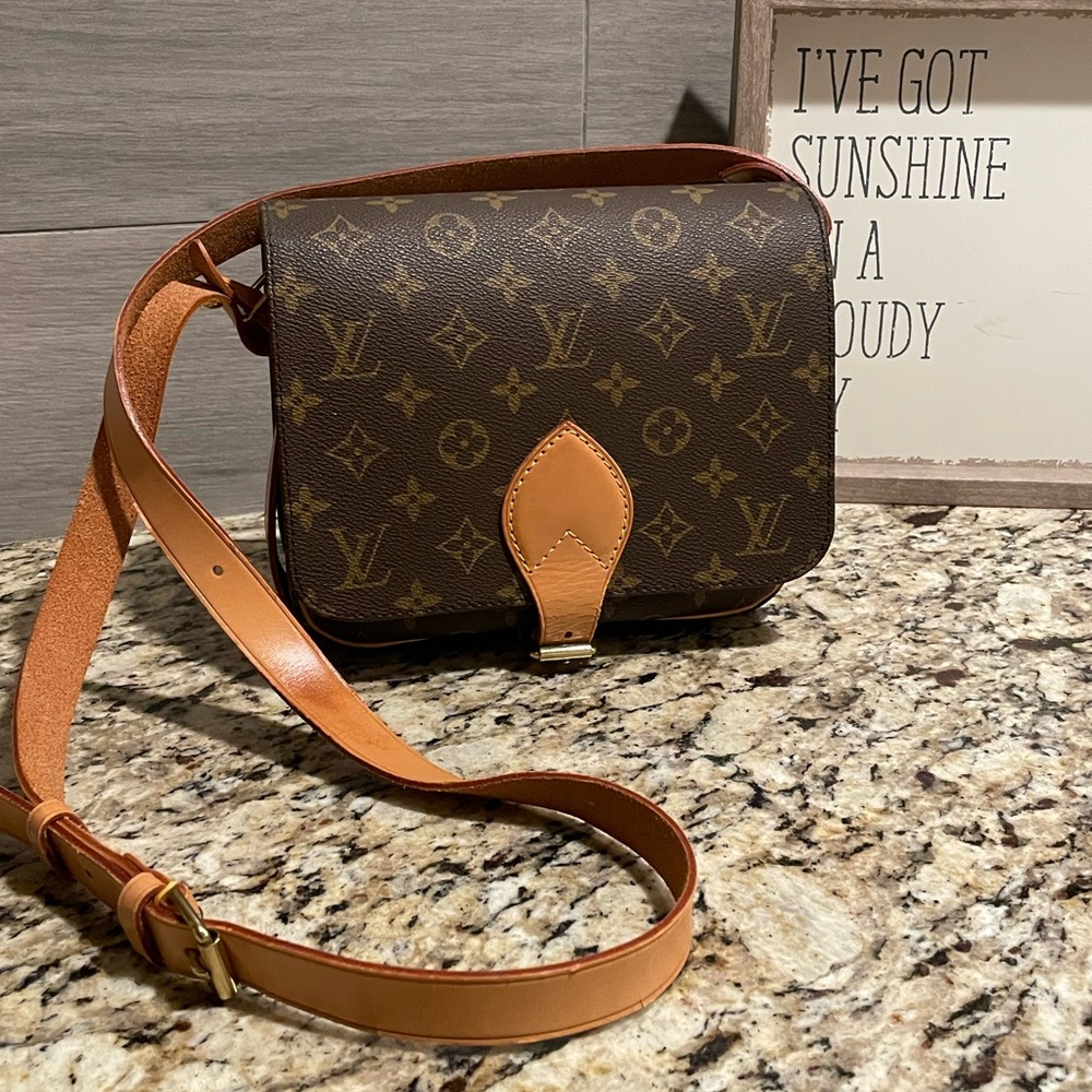 Authentic Louis Vuitton Cartouchiere PM Crossbody Bag